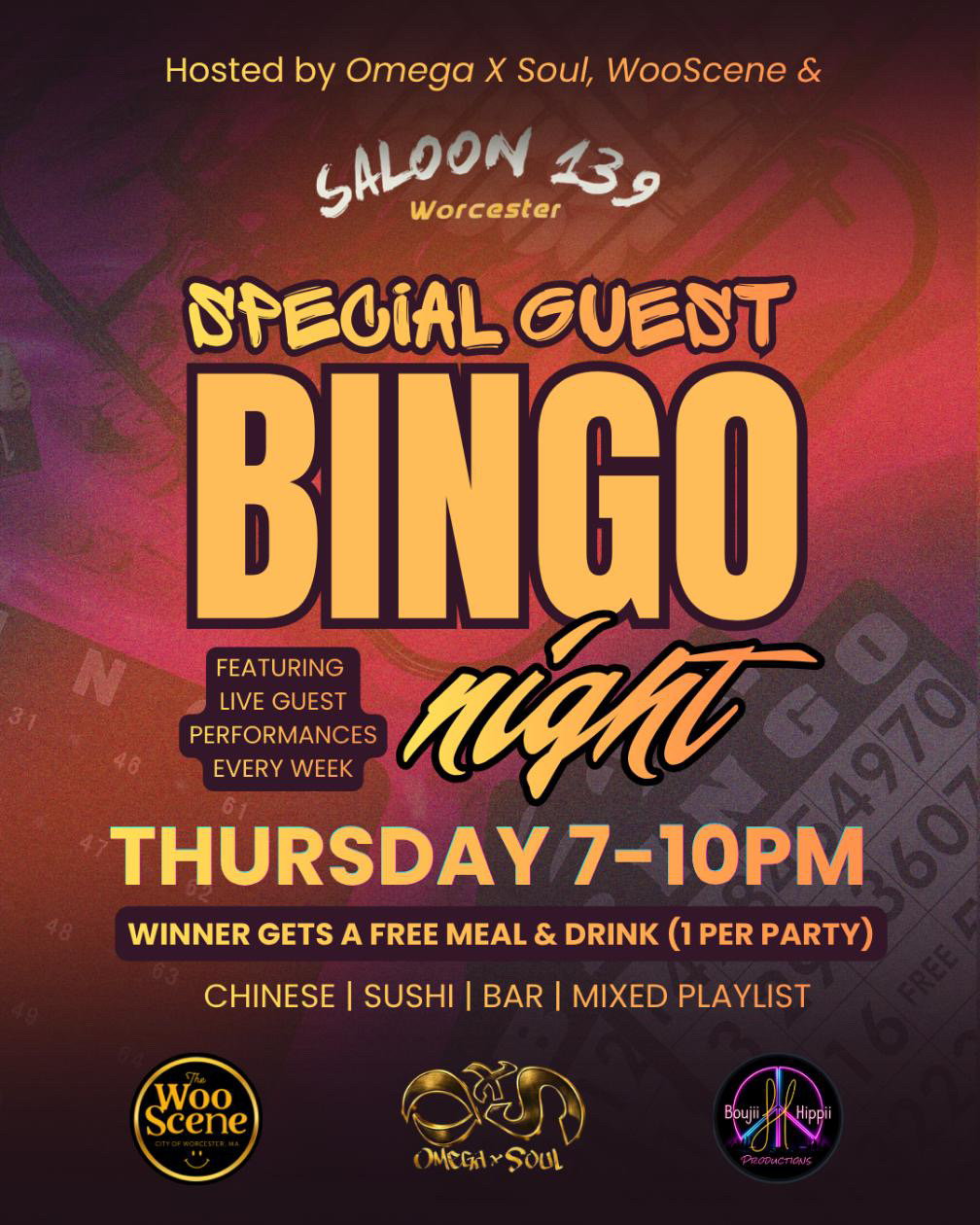Bingo Night! October 1st